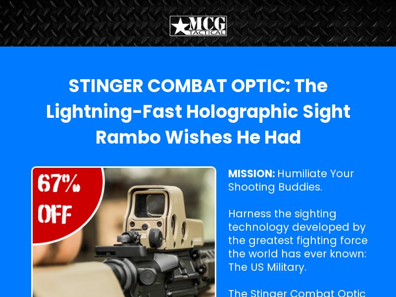 Stinger Red Dot SS - US
