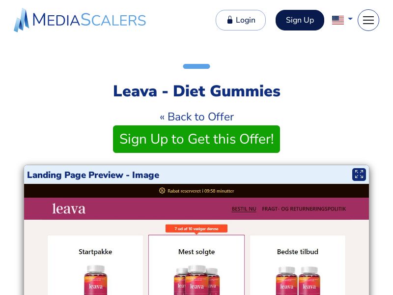 Leava - Diet Gummies {+DTC} (Event Tracking) [DK]
