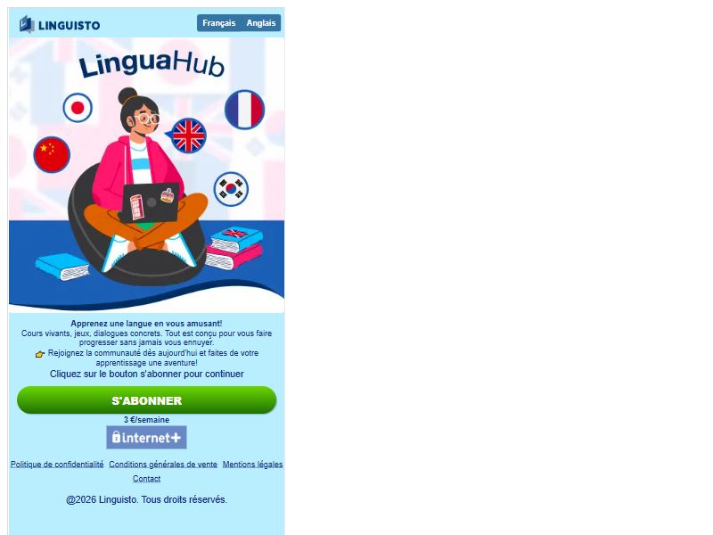 LanguageHub Orange