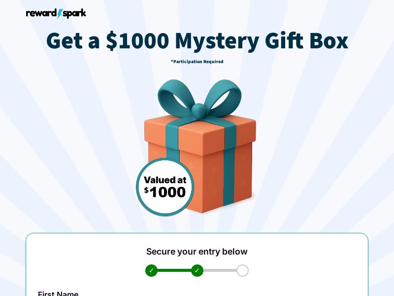 RewardSpark - $1000 Mystery - CPA | US