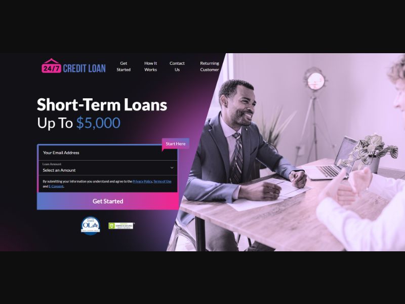 [WEB+MOB] 24/7 Credit Loan (up to $5,000) /US RevShare [Approval Required]