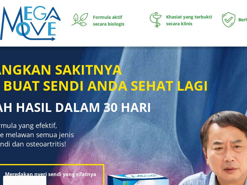 Megamove390 ID - ARTHRITIS PRODUCT HOLD
