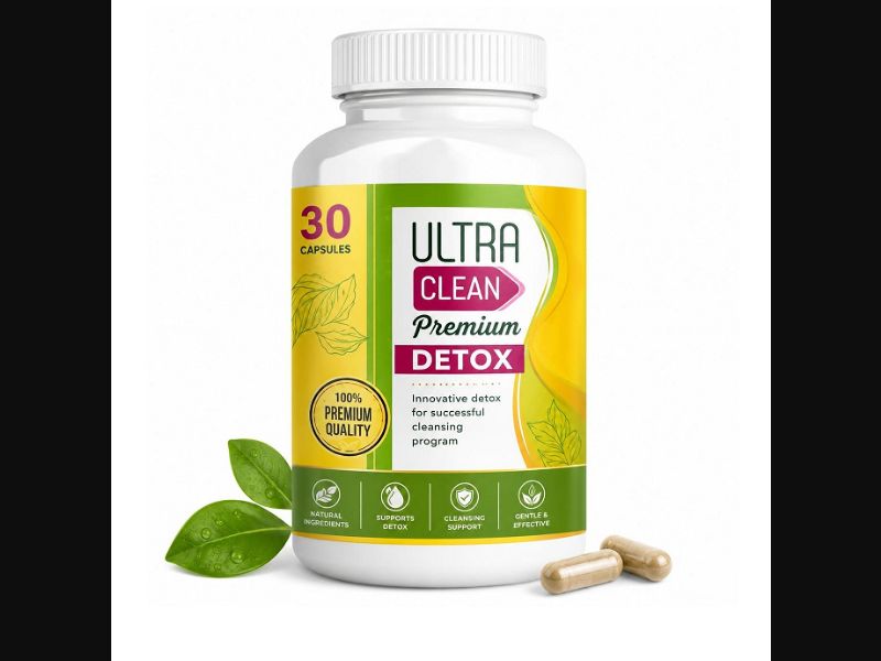 Ultra Clean Premium Detox - capsules for body detoxification II