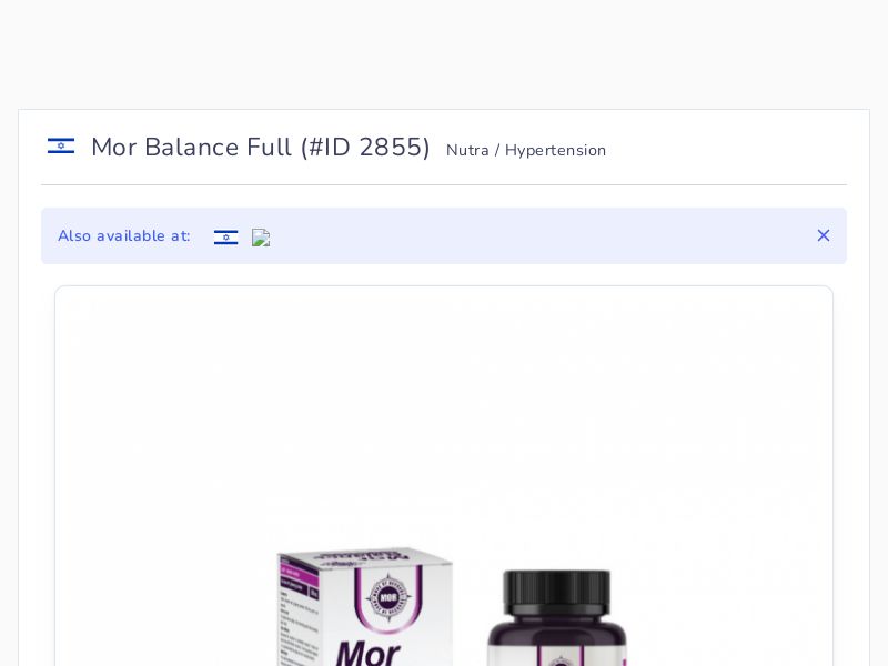 Mor Balance Full