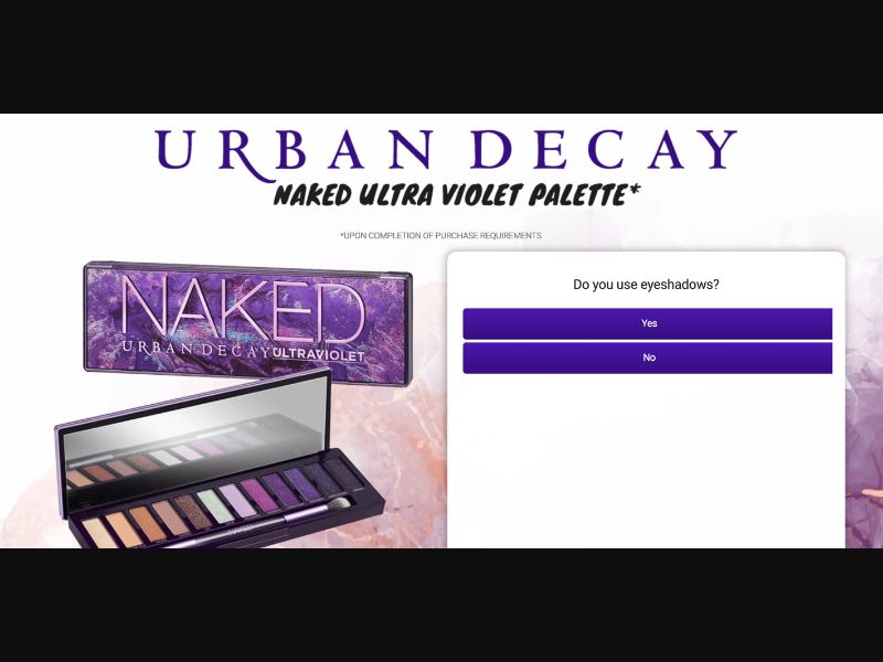AU - RewardFlux - Urban Decay NAKED ULTRA VIOLET PALETTE - (CPL)