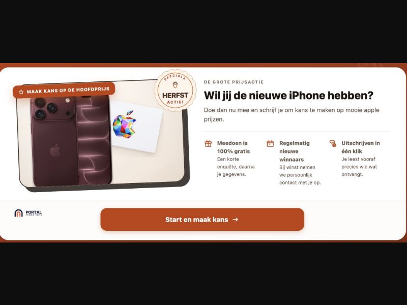 38939 - NL - [WEB+MOB] - Win iPhone 18 Pro - CPL SOI