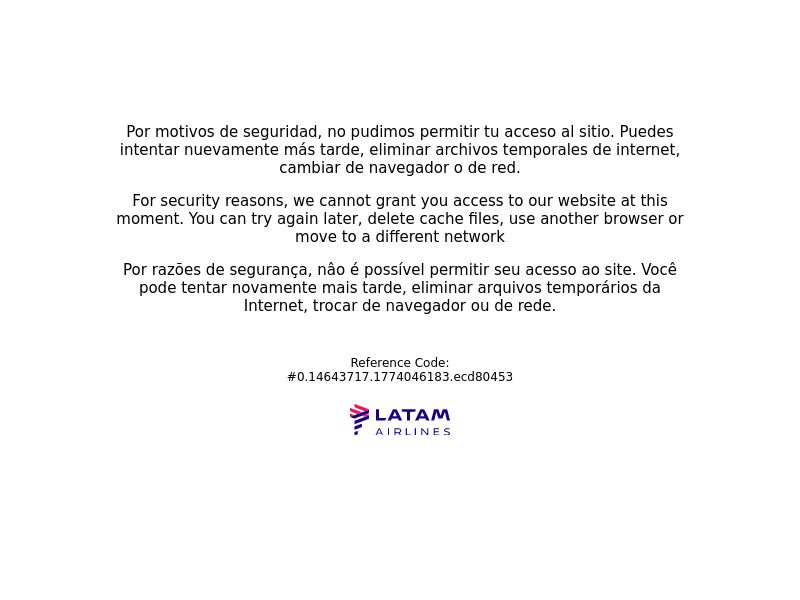 [WEB+MOB] LATAM Airlines /US - Revshare 1.2% [Approval Required]