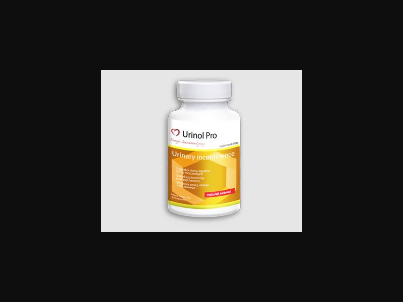 Urinol Pro - capsules for urinary incontinence | reduced price
