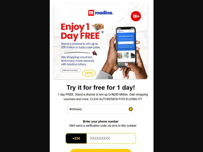 38791 - NG - [MOB] - Madina Scienlab - MTN - 2 Click