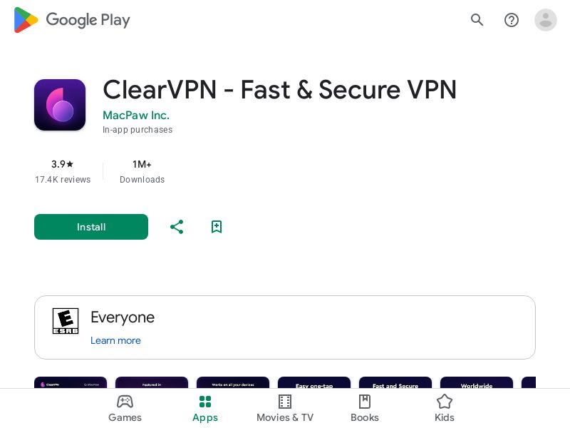 ClearVPN (Android)_CPA Trial_GLOBAL (ALL GEOS)_Incent Allowed