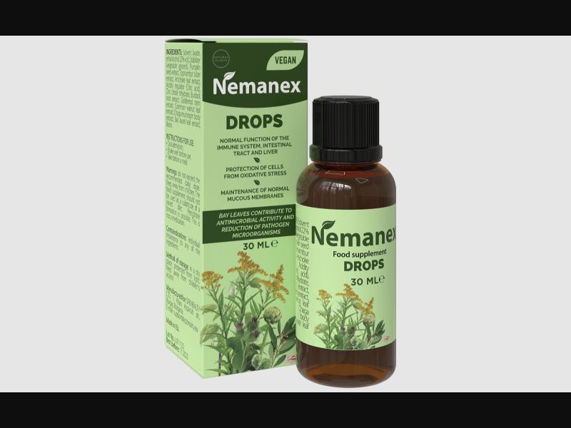 Nemanex - drops for parasites (middle price)
