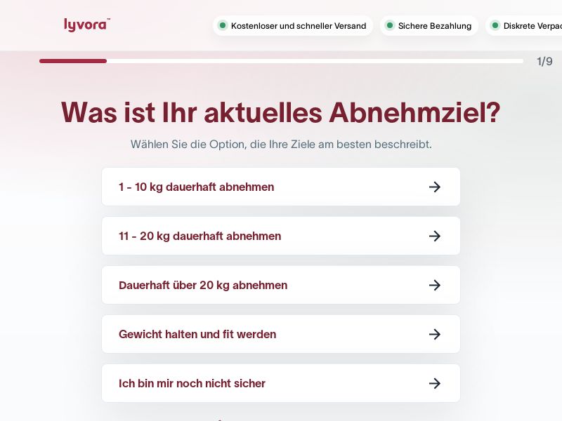 Lyvora - Quiz LP [DE,AT,FR,UK,BE,CH,NL,DK,SE,NO] (Banner,Native,Social,Search,SEO,Brand Bidding) - CPA 