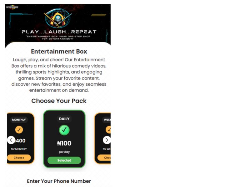 Entertainment Box MTN