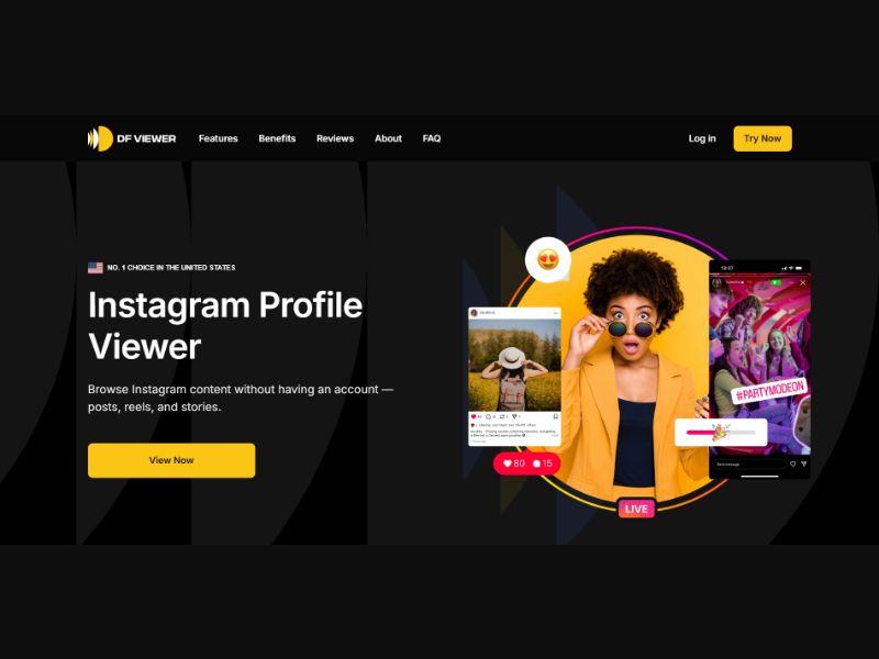 [WEB+MOB] DF Viewer – Instagram Profile Viewer /WW CPS [Approval Required] ★Top