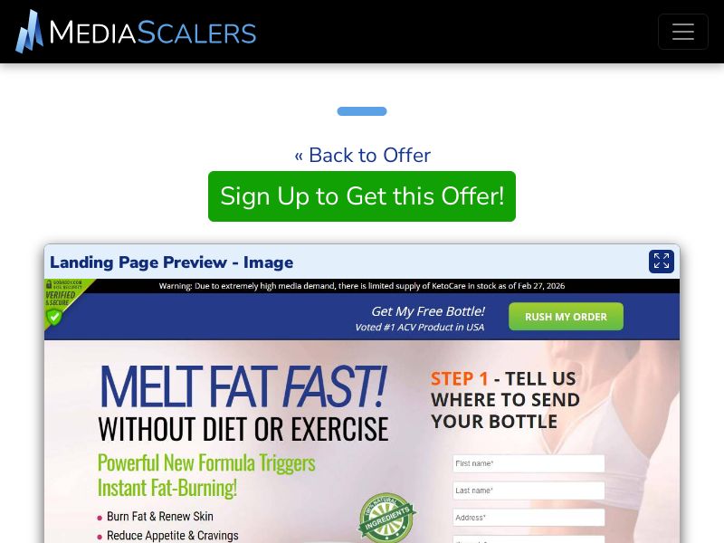 Keto Care Capsules ACV [US]