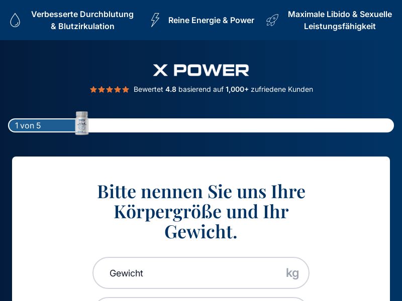! NEW OFFER - X Power ME - DTC [DE,AT] (Banner,Native,Social,Search,SEO,Brand Bidding) - CPA