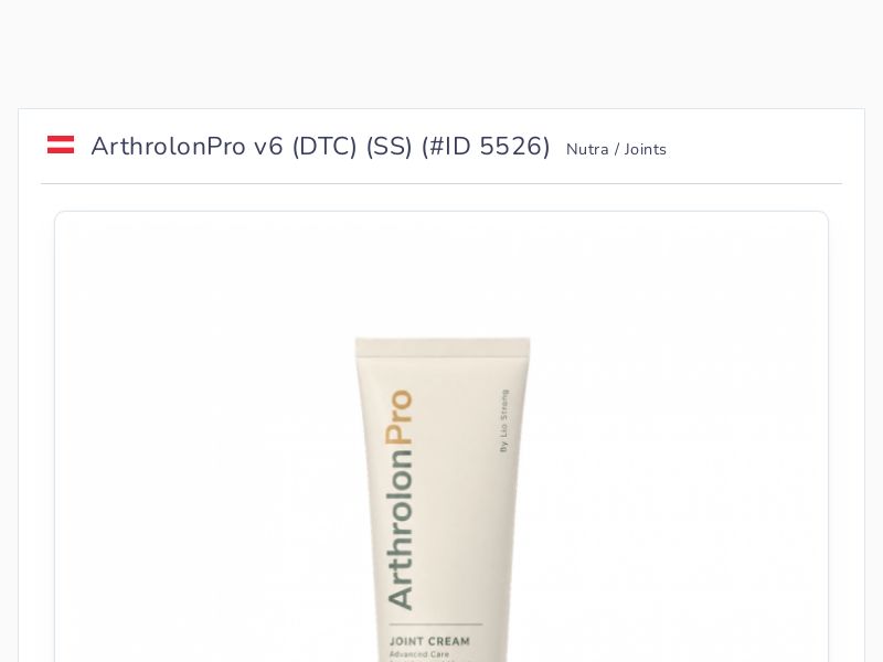ArthrolonPro v6 (DTC) (SS)
