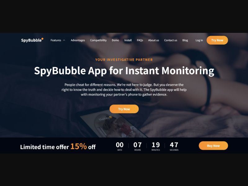 [WEB+MOB] SpyBubble - Spy App /WW CPS