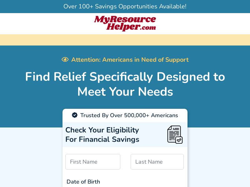 My Resource Helper - US