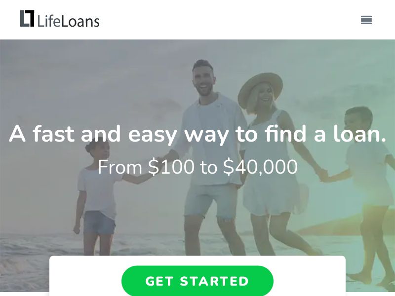 Life Loans - Personal Loans up to $40k - RevShare | US