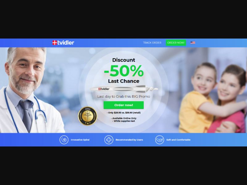 [WEB+MOB] Tvidler - Earwax Cleaner /International (50 GEOs) CPS