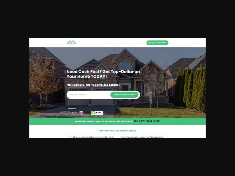 Instant Cash - Real Estate - CPL (US)
