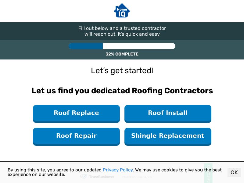 HomeImprove.io Roofing - CPL - US