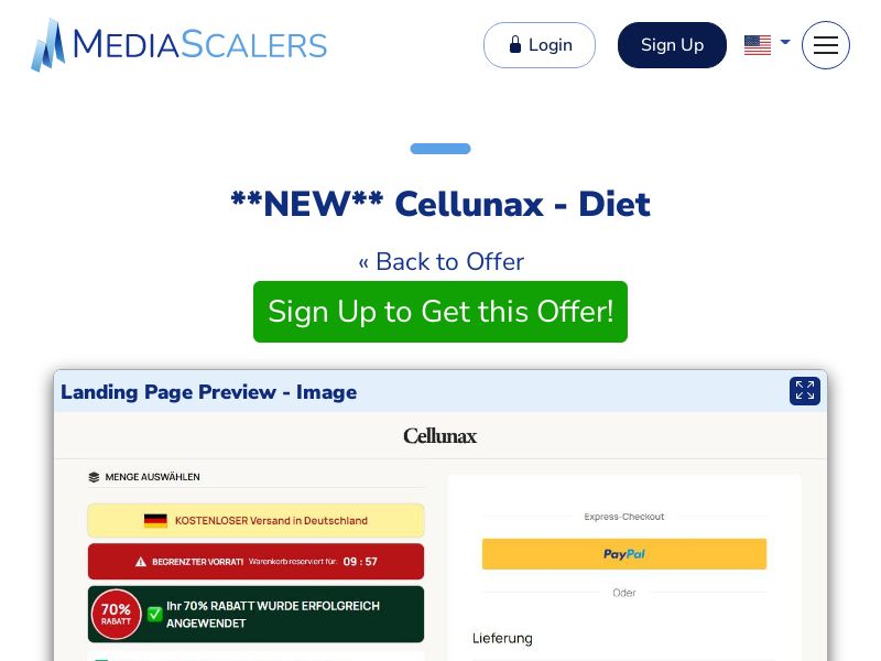 Cellunax - Diet [DE, AT, CH]