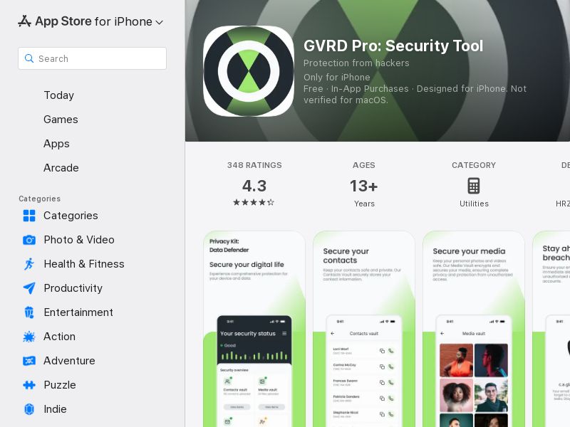 GVRD Pro: Security Tool