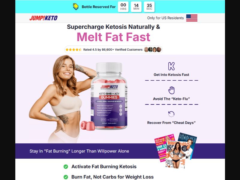 [WEB+MOB] JumpKETO Gummies H /US [CPS] *FB Pixel* [Approval Required]