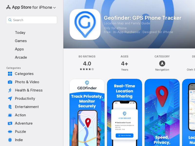 [CPA] Geofinder / IOS Mobile / $6