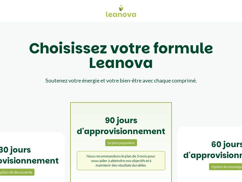 Leanova SS - AD/BE/CA/FR/LU/MC/CH