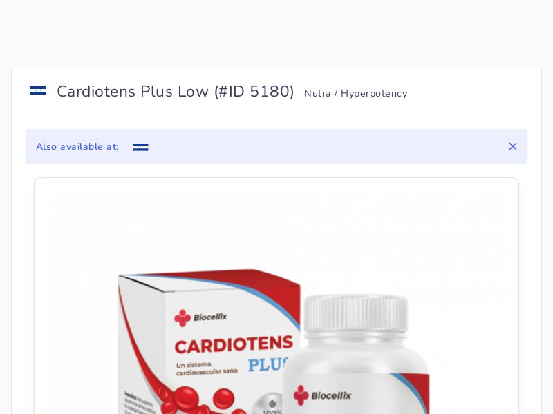 Cardiotens Plus Low