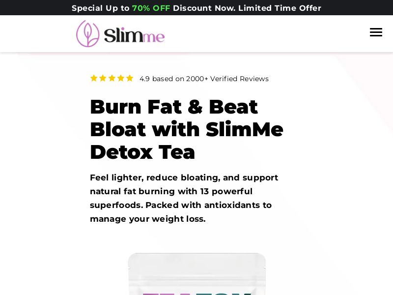SlimMe Detox Tea - DTC [AU] (Social,Banner,Native,Push,SEO,Search,Brand Bidding) - CPA