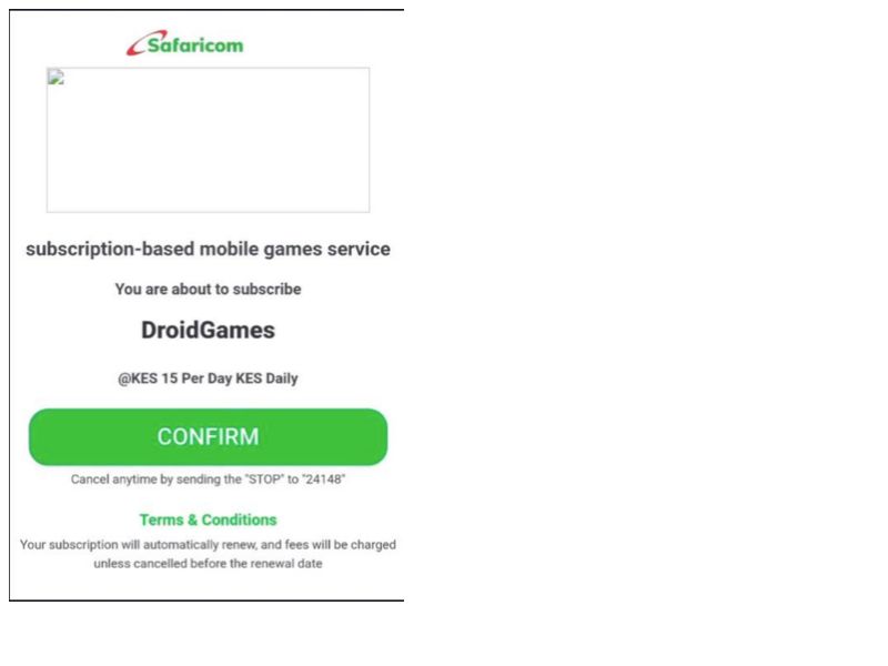 Droid Games Safaricom