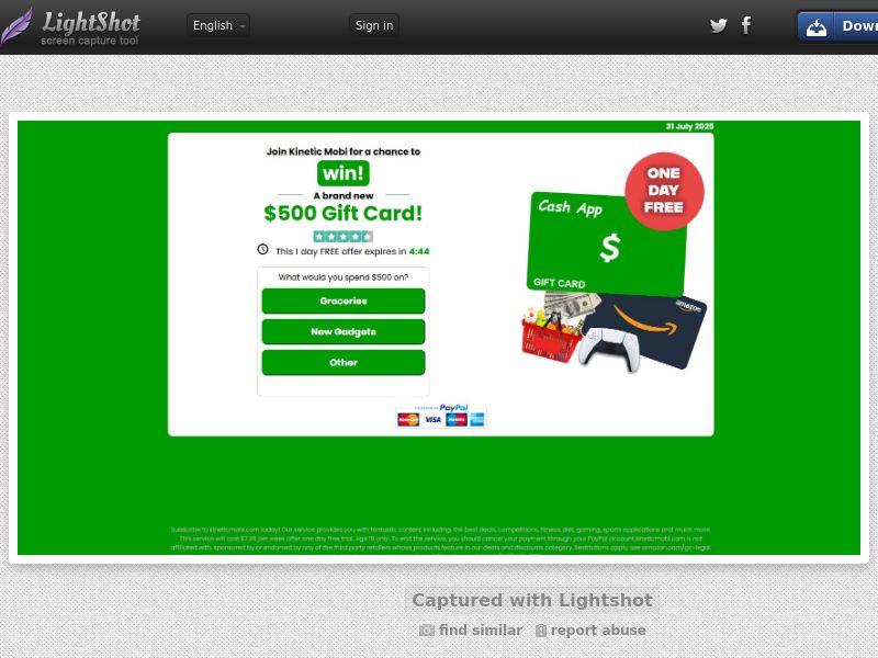 BoxTick - CashApp PayPal - CPA | US
