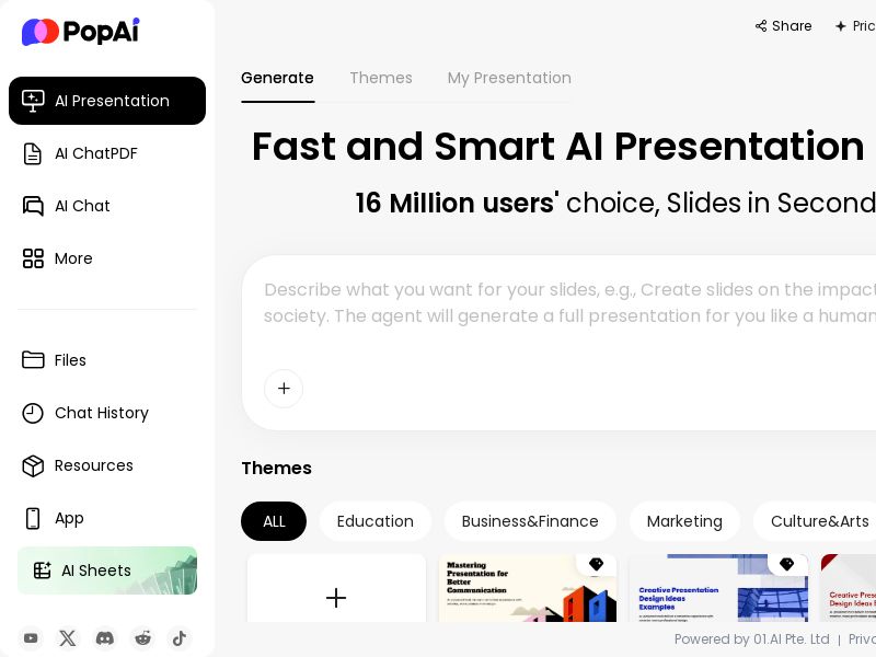 PopAi - RevShare | Int'l