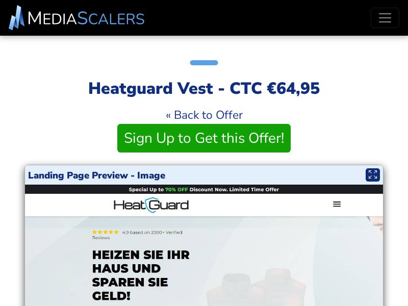 Heatguard Vest - CTC €64,95 {+DTC, Alt-Landers} (Event Tracking) [DE, AT]