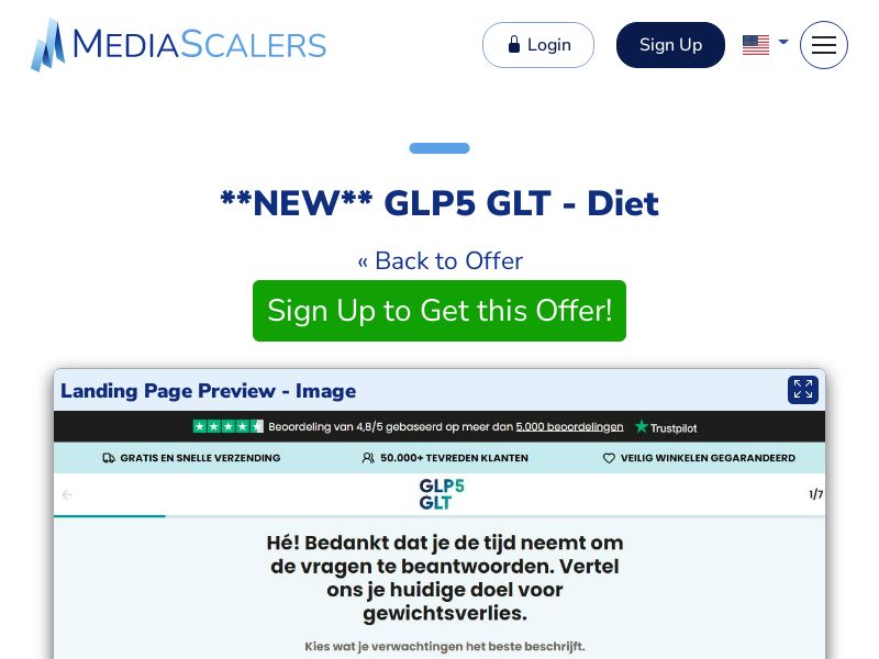 GLP5 GLT - Diet {+DTC} [NL]