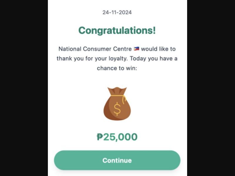 32735 - PH - [MOB] - Sweepstakes 500usd - Revshare