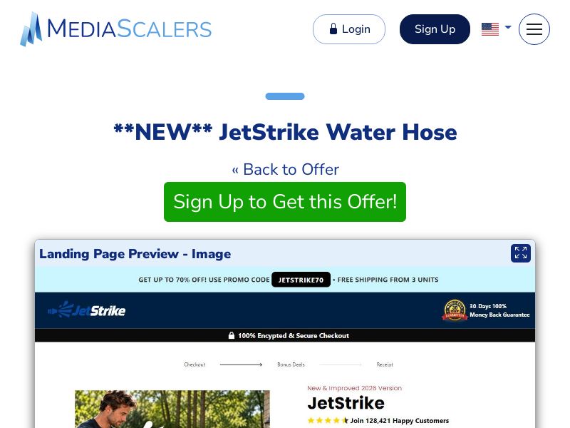 JetStrike Water Hose {+DTC, Alt-Landers} (Event Tracking) [AU]