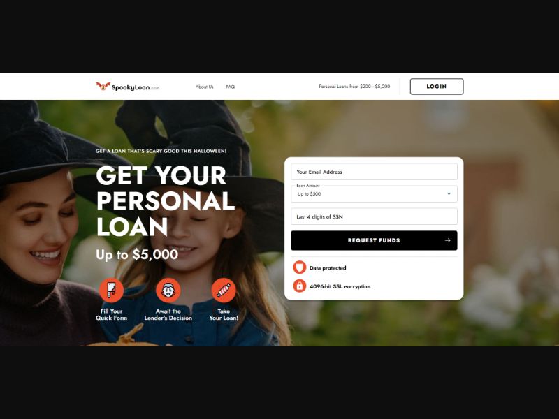 [WEB+MOB] HalloweenLoan (up to $5,000) /US Revshare