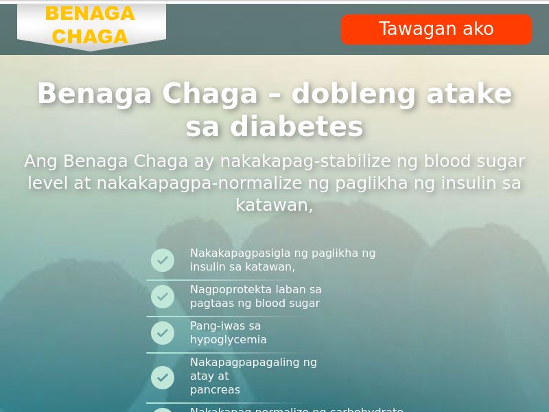Benaga Chaga PH - SUGAR CONTROL SUPPLEMENT