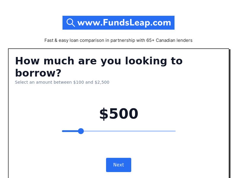 FundsLeap(Personal/Payday Loans) - CPS | CA