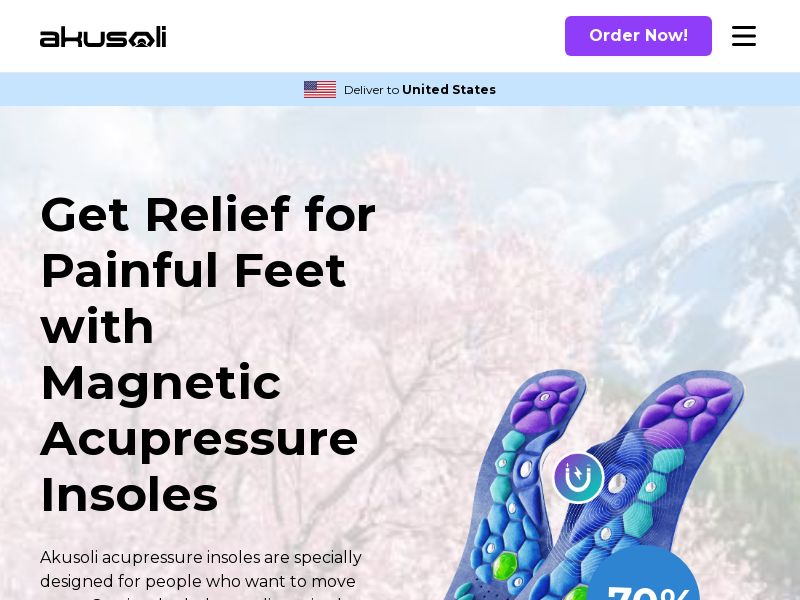 Akusoli - Shoe Insoles