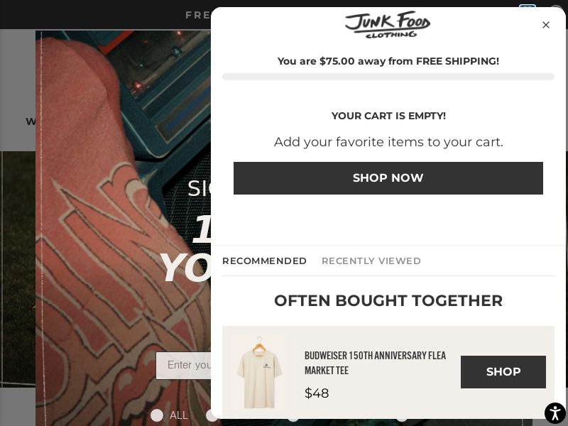 Junk Food Clothing (Vintage Clothing)