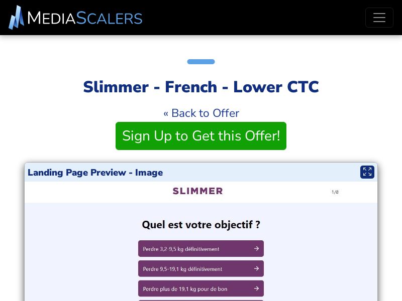 Slimmer - French - Lower CTC (Event Tracking) [FR, BE]