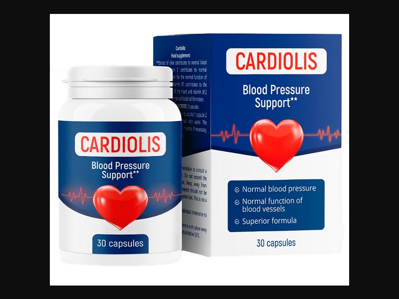 Cardiolis - capsules for hypertension | low price