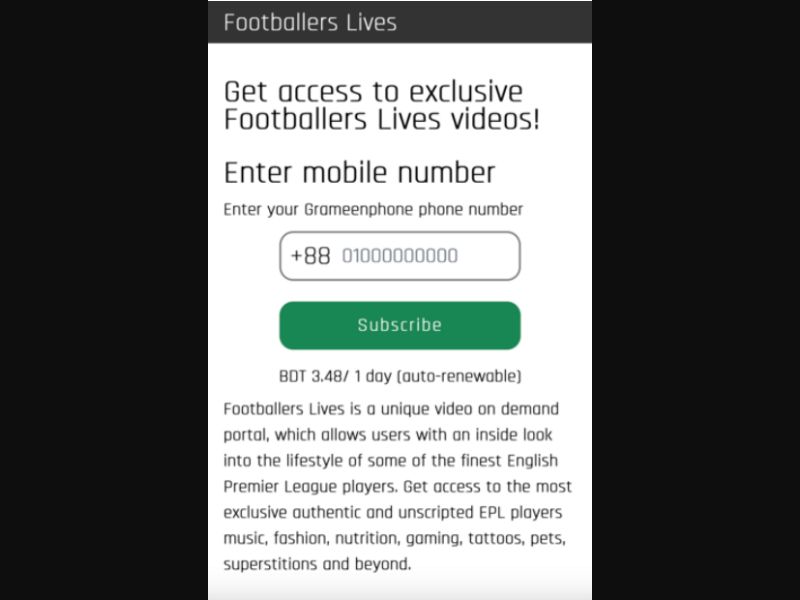 [MOB] Footballers /BD [Grameenphone]