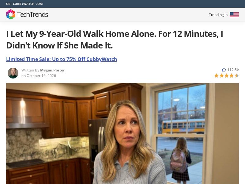 CubbyWatch Kids Smart Watch - Advertorial [INTL] (Social,Banner,Native,Push,SEO,Search,Brand Bidding) - CPA 